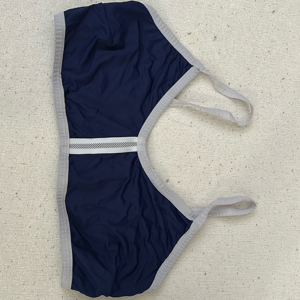 Dark Navy Blue Sports Bra